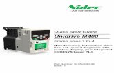 Unidrive M400 Quick Start Guide English Iss8 · Unidrive M400 Quick Start Guide 7 Issue Number: 8 EU Declaration of Conformity (including 2006 Machinery Directive) This declaration