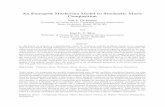 An Emergent Markovian Model to Stochastic Music Compositionmcriff/IA-avanzada/lista-papers/45333.pdf · abordagem emergente desenvolvida sobre sistemas multiagentes. As abordagens