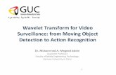 Wavelet Transform for Video Surveillance: from Moving Object …met.guc.edu.eg/Repository/Faculty/Files/3137_Salem... · 2018-05-16 · Dr. Mohammed A.-Megeed Salem Associate Professor