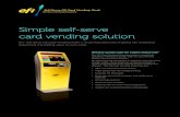 Simple self-serve Self-Serve G5 Card Vending Kiosk …Simple self-serve card vending solution EFI TM Self-Serve G5 Card Vending Kiosk is a fully featured kiosk enabling the unassisted