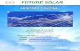 CORPORATE OFFICE - Future Solarfuturesolar.co.in/wp-content/uploads/2018/02/Future...HPPPL 1 Month Completed 20 Civil Foundation with DC field of 10 MW Solar Power Plant at Surat Gujarat