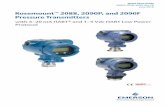 Rosemount 2088, 2090P, and 2090F Pressure Transmitters/media/resources... · 2016-08-02 · Quick Start Guide 00825-0100-4690, Rev FB June 2016 Rosemount™ 2088, 2090P, and 2090F