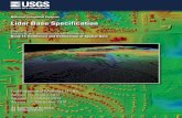 Lidar Base Specification - ASPRSflorida.asprs.org/images/documents/USGS-LiDAR-Base... · applications for lidar have become accepted, and the need for interoperable data across collections