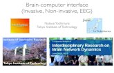 Brain-computer interface (Invasive, Non-invasive, EEG) Review1... · 2019-08-05 · Brain-computer interface (Invasive, Non-invasive, EEG) Natsue Yoshimura Tokyo Institute of Technology