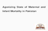Agonizing State of Maternal and Infant Mortality in Pakistan State of Maternal - 235 .pdfMaternal mortality rate (276 deaths/100,000 live births). (PDHS 2012-13) In Pakistan the number