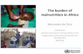 The burden of malnutrition in Africa - UNSCN...The burden of malnutrition in Africa Mercedes de Onis Coordinator Growth Assessment and Surveillance Unit Department of Nutrition for
