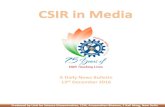 Produced by Unit for Science Dissemination, CSIR ...Institute (NBRI), Lucknow. Produced by Unit for Science Dissemination, CSIR, Anusandhan Bhawan, 2 Rafi Marg, New Delhi 5 For the