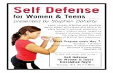 for Women & Teens - Kingsbury Club & SpaSelf Defense for Women & Teens Learn simple, effective and practical reality-based techniques and tactics for every woman’s personal protection