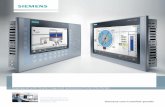 Brilliant – Intelligent – Practical · devices with SIMATIC WinCC V11 in the TIA Portal 1. Optimum interaction between the controller and HMI Shorter familiarization time and