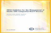 2018 Guideline for the Management of Adults with .../media/Non-Clinical/Files... · GUIDELIES MADE SIMPLE 2018 Guideline for the Management of Adults with Congenital Heart Disease