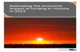 Estimating the economic impact of hunting in Victoria in 2013agriculture.vic.gov.au/.../assets/pdf_file/0005/...hunting-in-Victoria.pdf · Estimating the economic impact of hunting