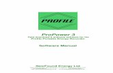 ProPower 3 - NewFound Energy Ltd€¦ · PF1, PF2, PF3, PF Total, Volts1, Volts2, Volts3, Amps1, Amps2, Amps3, Amps Total, Pulse Input 1, Pulse Input 2. Excel Report ; Set the path