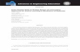 Advances in engineering education · 2016-04-05 · AdvAnces In engIneeRIng educATIon From Tootsie Rolls to Broken Bones: An Innovative Approach for Active Learning in Mechanics of