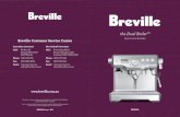 the Dual Boiler™ - Breville · Dual Boiler™ on or near a hot gas or electric burner, or where it could touch a heated oven. • Do not use the Breville BES900 Dual Boiler™ on
