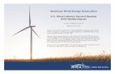 American Wind Energy Association U.S. Wind Industry Second … AWEA... · 2016-08-19 · American Wind Energy Association U.S. Wind Industry Fourth Quarter 2014 Market Report A product