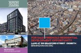 FOR SALE FREEHOLD RESIDENTIAL DEVELOPMENT ......LOCATION The property is situated in the Digbeth district of Central Birmingham, around 0.5 miles south of the Bullring and other and
