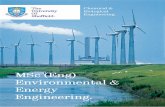 MSc (Eng) Environmental & Energy Engineering./file/... · popular international package, FLUENT, it aims to give a clear grasp of the ... oscillating combustion and combustion noise.