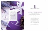 COMPANY PROFILE - First Impression Artwork · SWF-1FH-2D Two impressions only SWF-2FH-3D 3D impressions2D SWF-2FH-2D ... CRYSTAL IMPRESSIONS Crystal impressions, are one of the new