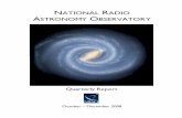 NATIONAL RADIO ASTRONOMY OBSERVATORYlibrary.nrao.edu/public/pubs/qtrly/QTR_RPT_084.pdfQuarterly Report October – December 2008 Cover Image: A long-term VLBA project to map the Milky