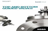 TOP AND BOTTOM GUIDED VALVES · The series 10/71 control valve is a robust, heavy section single seated globe/angle valve with a contoured plug to accurately control the flow through