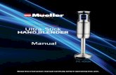 Hand blender FINAL manual here FINAL · 2019-08-13 · Title: Hand blender FINAL manual here FINAL Created Date: 1/8/2018 9:42:15 PM