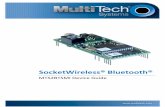 SocketWireless Bluetooth MTS2BTSMI Device Guide · SocketWireless Bluetooth MTS2BTSMI Device Guide 4 Chapter 1 – Device Overview Description The SocketWireless Bluetooth device