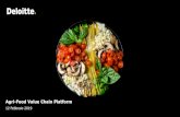 Agri-Food Value Chain Platform - Deloitte United …...© 2019 Deloitte Touche Tohmatsu Limited 4 Trend Overview Qualità e tracciabilità I consumatori vogliono conoscere ciò che