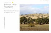 Macedon Ranges Landscape Assessment Landscape Values · assessment of landscape significance so challenging and often contentious. For the purposes of this study, landscape significance