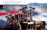 South African Banks Footprint in SADC Mining …...South African Banks Footprint in SADC Mining Projects: Environmental, Social and Governance Principles South Africa’s banks when