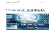 Global Investment Returns Yearbook 2015 · 2015-02-20 · of the Credit Suisse Global Investment Returns Yearbook 2015, please contact either the authors or: Michael O’Sullivan,
