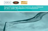 Constitutional Performance Assessment of the 1987 ......Authors: Maria Ela L. Atienza, Aries A. Arugay, Francis Joseph A. Dee, Jean Encinas-Franco, Jan Robert R. Go, Rogelio Alicor