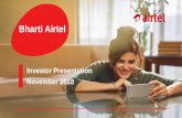 Bharti Airtel - Amazon S3...Bharti Airtel: Investment Rationale Bharti Airtel Limited 3 1 3 4 5 2 6 Presence in underpenetrated markets of India and Africa with large residual opportunity