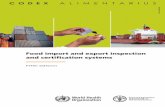 Food import and export inspection...guidance documents for governments and other interested parties on food import and export inspection and certification systems. This fifth edition
