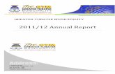 2011-12 Annual Report - Fetakgomo Local Municipality Annual...We thank the administration for sterling work done in the 2011/12 financial year. It was a very difficult financial year