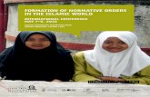 Formation oF normative orders in the islamic Worldsusanne-schroeter.de/files/formation_of_normative_orders_in_the_isl… · Formation oF normative orders In his last large collection
