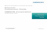 EtherCAT Connection Guide OMRON Corporation...To ensure system safety, make sure to always read and heed the information provided in all Safety Precautions, Precautions for Safe Use,