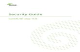 Security Guide - openSUSE Leap 15...6.7 Kerberos and NFS 78 Group Membership 79 • Performance and Scalability 80 • Master KDC, Multiple Domains, and Trust Relationships 81 6.8