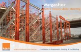 Megashor - RMD Australia · Megashor: Other Components The Megashor Rocking Head is used to connect components at an angle. Rocking Head RMD Supper Slim Soldiers provide restraint