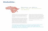 Deloitte on Africa The “New” Economies in Africasa.deloitteblog.co.za/wp-content/uploads/2013/04/...Deloitte on Africa The “New” Economies in Africa “Investing in Africa”