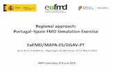 Regional approach: Portugal Spain FMD Simulation Exercise ... · 12.03.2019 – Jerez de los Caballeros Opening Session The event - Mayor of Jerez de los Caballeros - Director General