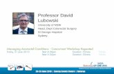 Professor David Lubowski - GP CME 074 Lubowski - Anorectal management.pdf · Professor David Lubowski University of NSW Head, Dept Colorectal Surgery St George Hopsital Sydney . St