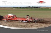 CCX 9000 COVER CROP SEEDER · THE KUHN KRAUSE SOLUTION The KUHN Krause CCX 9000 series cover crop seeder is designed to be used in conjunction with the KUHN Krause Excelerator®.