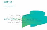 Survey report - CIPD · Survey report April 2015 workplace Getting under the skin of conflict: Tracing the experiences of employees. 1 Getting under the skin of workplace conflict: