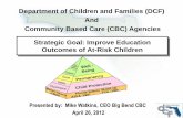 Department of Children and Families (DCF) Social Department of Children and Families (DCF) And Community