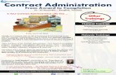 Contract Administrationppc-inc.com/docs/booklet/thailand/contract-administration-thailand.pdf3 Phases of the Contracting Process ... components, reducing cost of purchased materials