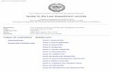 Guide to the Law Department records - Boston.gov · Guide to the Law Department records Finding aid prepared by Kristen Swett ... 1 American Arbitration Assoc., Land Damage Study