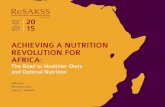 ACHIEVING A NUTRITION REVOLUTION FOR AFRICA...20 Annual Trends and Outlook Report 15 ACHIEVING A NUTRITION REVOLUTION FOR AFRICA: The Road to Healthier Diets and Optimal Nutrition