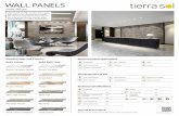 WALL PANELS€¦ · Variation V1 V2 V3 V4 Recommended applications Residential Light commercial Bath / Shower Wall Dynamic Coefficient of Friction n/a Characteristics of tile Stain