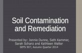 Soil Contamination and Remediation - University of Washingtondepts.washington.edu/esrm311/Autumn 2014/Lectures... · Outline Industrial soil contamination and soil properties Industrial