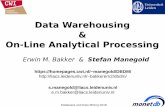Data Warehousing On-Line Analytical ProcessingFrom On-Line Analytical Processing (OLAP) to On Line Analytical Mining (OLAM) Why online analytical mining? High quality of data in data